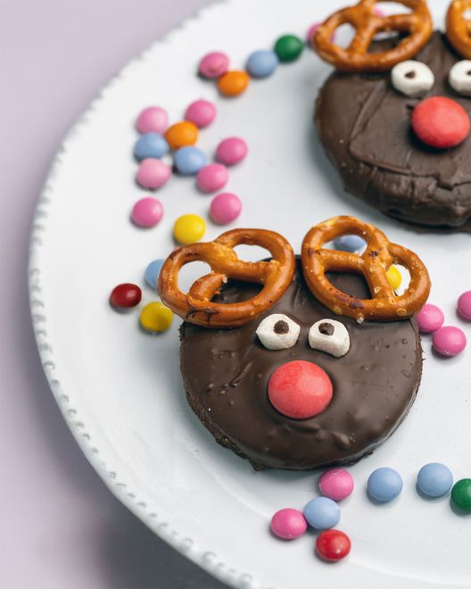 Christmas Rudolf cookies