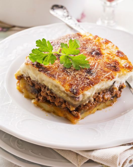 Traditional moussaka - the authentic Greek recipe