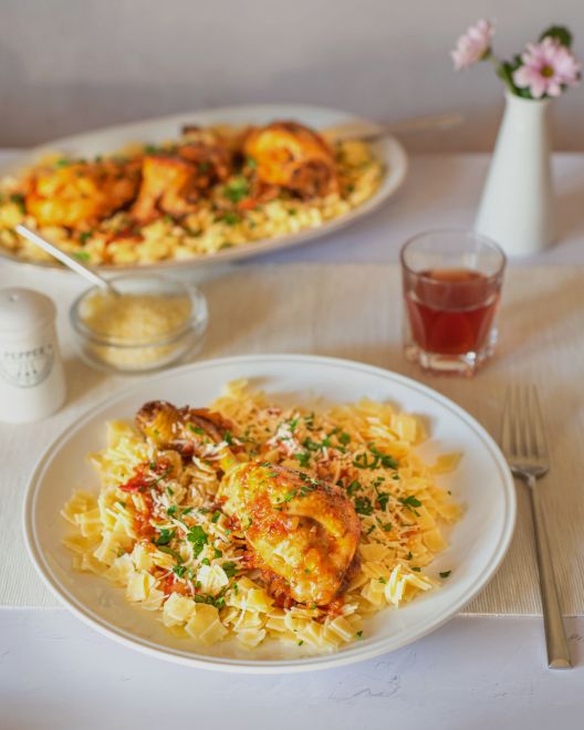 Τι να μαγειρέψω σήμερα Κυριακή; Κόκορας με χυλοπίτες 