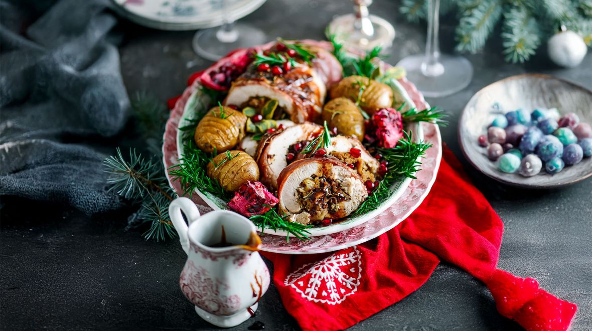Γιορτινές συνταγές για ρολό