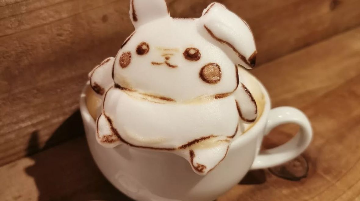 Καφές με 3D σχέδια από anime και βιντεοπαιχνίδια