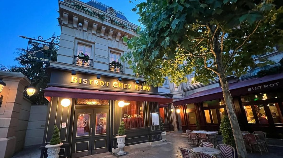 Η εμπειρία στο Bistrot Chez Rémy στην Disneyland