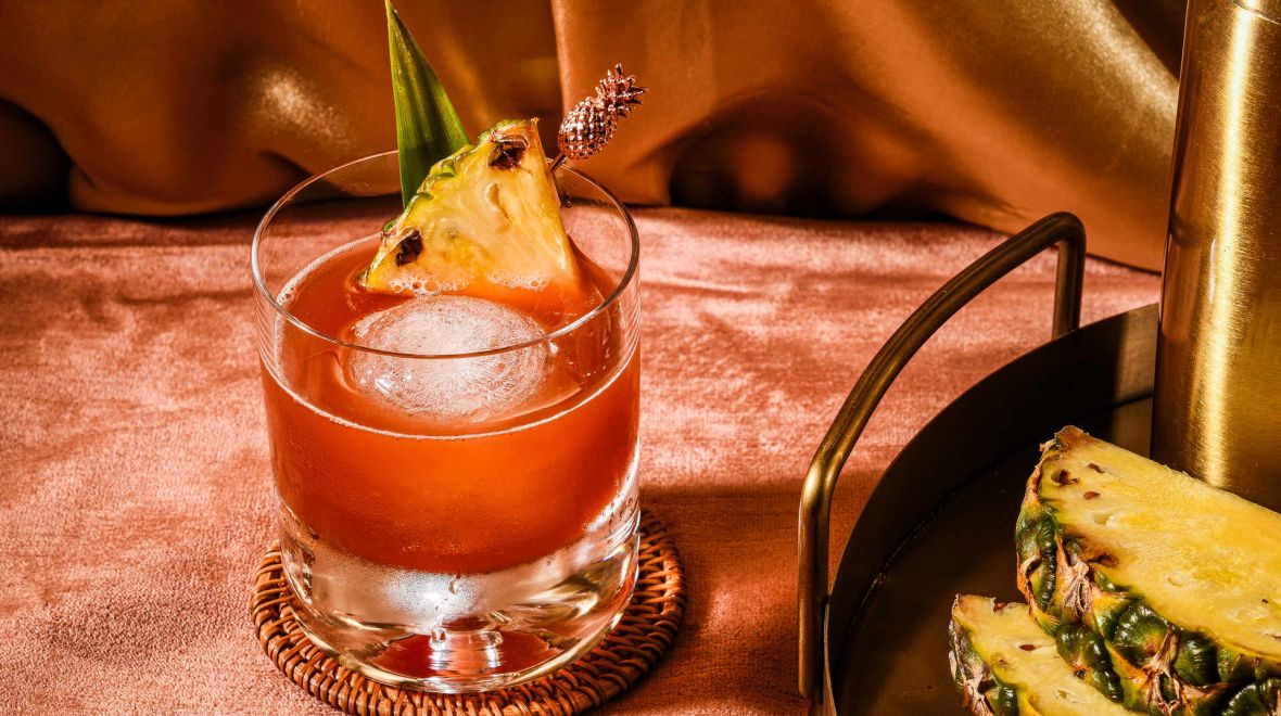 Κοκτέιλ με ανανά Jungle Bird