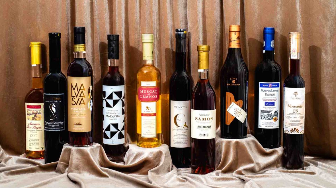 10 ελληνικά γλυκά κρασιά για το γιορτινό τραπέζι 
