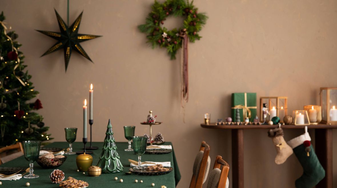 Πώς να οργανώσεις το σπίτι για τα γιορτινά καλέσματα τα Χριστούγεννα