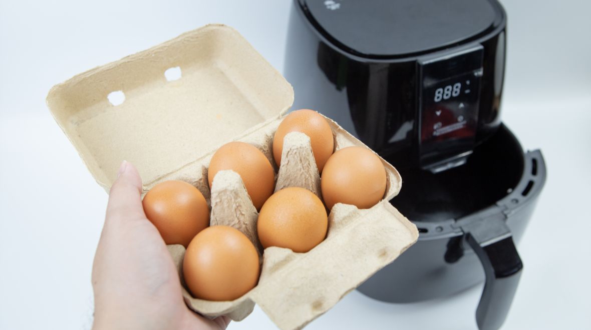 Πώς να φτιάξεις αυγά βραστά στο air fryer