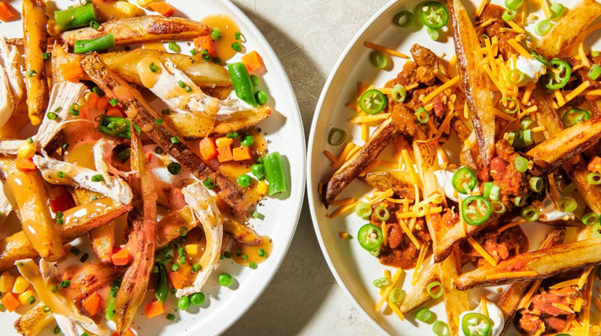 Οι τηγανητές πατάτες δεν είναι μόνο συνοδευτικό. Δες πώς θα τις κάνεις πλήρες γεύμα