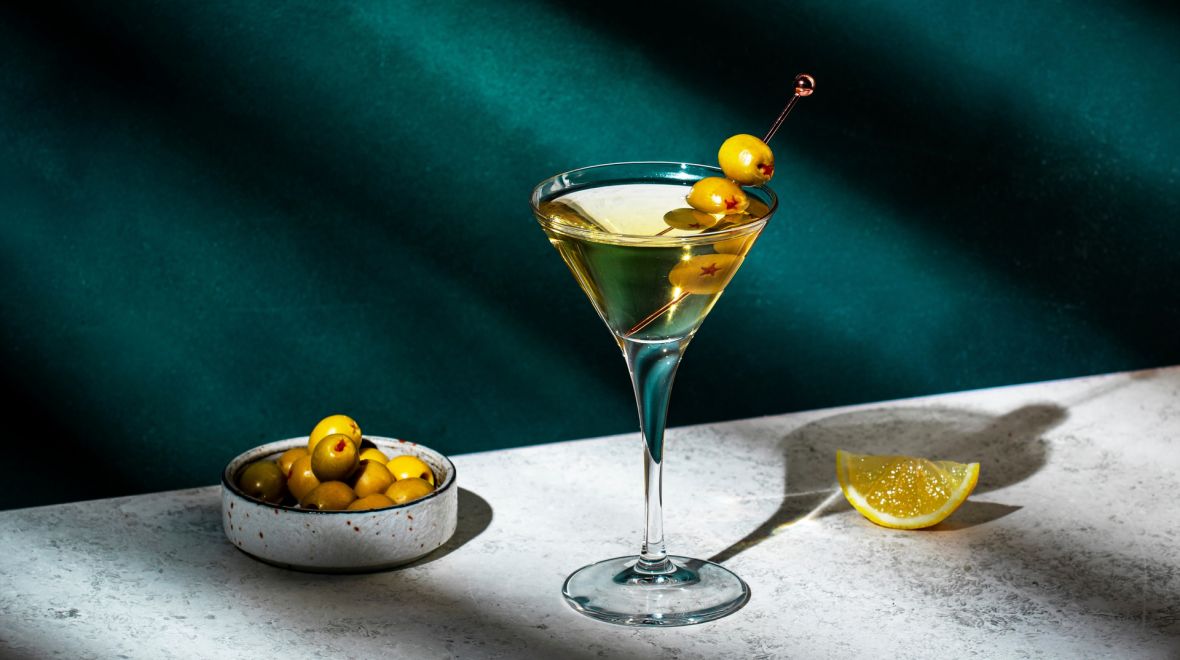 Olive Oil Martini