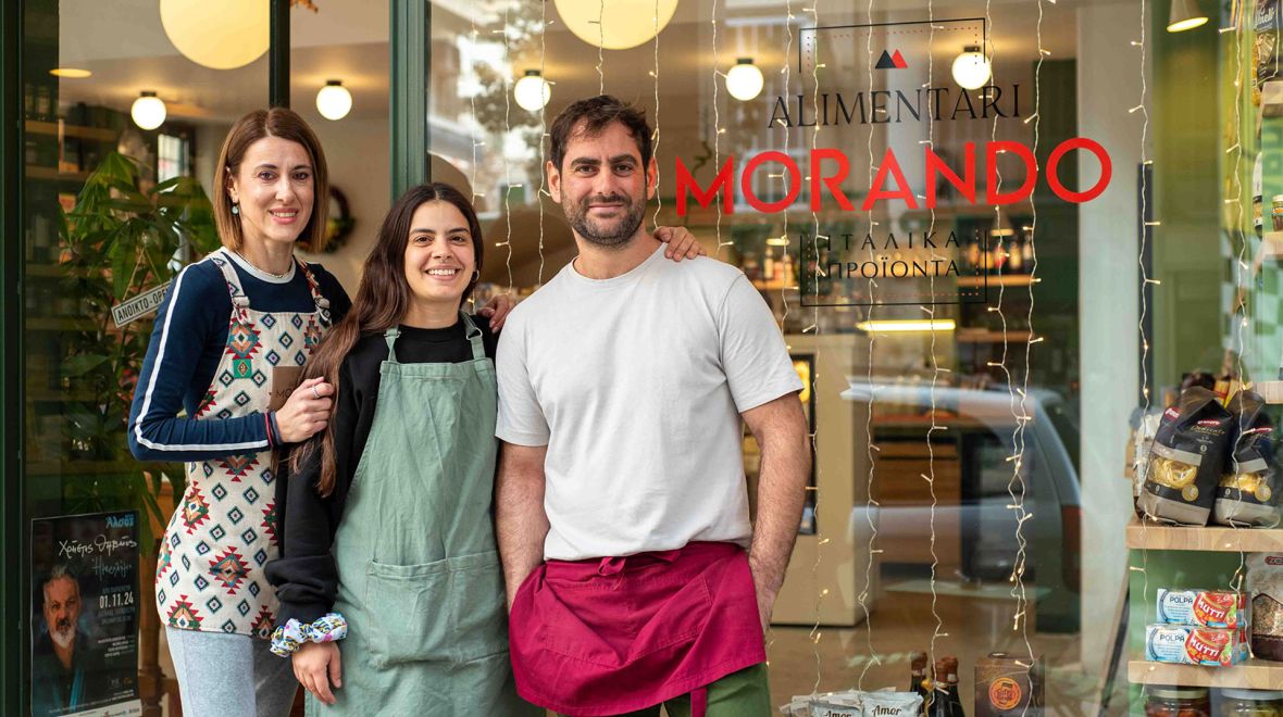 Αlimentari Morando: Για ιταλικά προϊόντα, κρασί και spritz στα Εξάρχεια