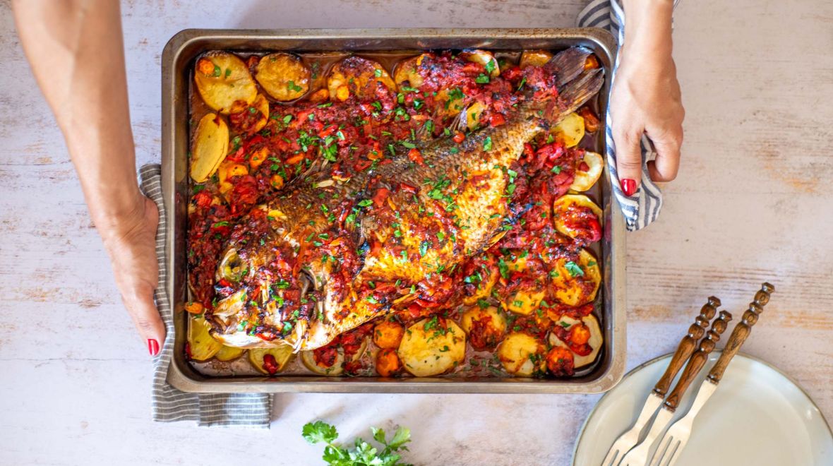 Συνταγές για ψάρι στο φούρνο και στο τηγάνι
