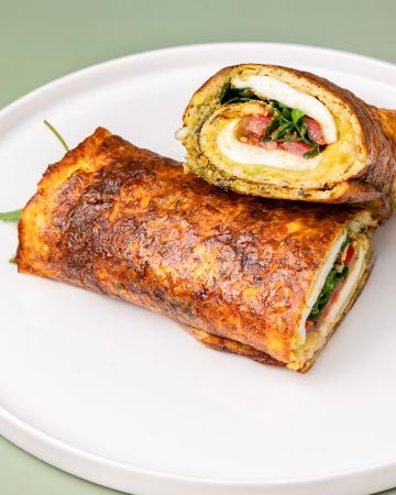 High protein egg cottage wrap High protein egg cottage wrap