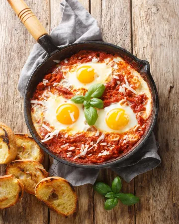Αυγά shakshuka