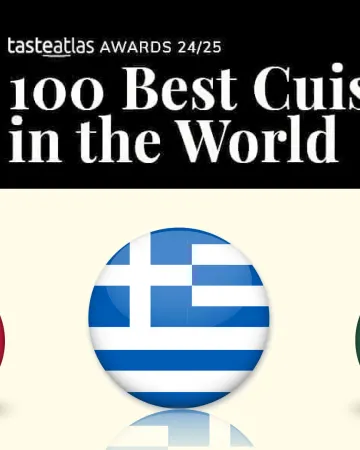 Πρώτη η ελληνική κουζίνα σύμφωνα με τον διεθνή γαστρονομικό οδηγό, Taste Atlas