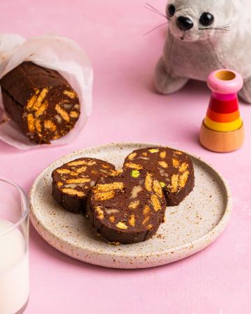 Μαμαδίστικο, vegan μωσαϊκό χωρίς ζάχαρη Μωσαϊκό vegan χωρίς ζάχαρη