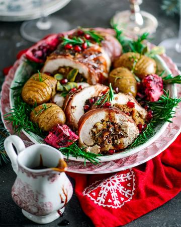 Γιορτινές συνταγές για ρολό