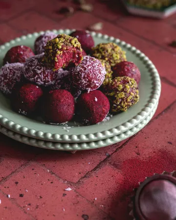Energy balls με παντζάρι