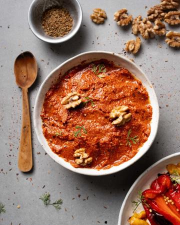 Συνταγή για μουχαμάρα (muhammara)