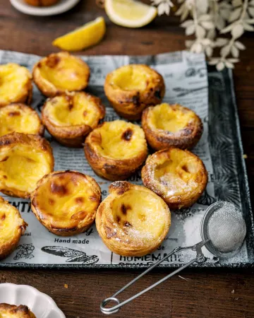 Πορτογαλικά ταρτάκια pastel de nata 