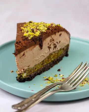Dubai chocolate cheesecake