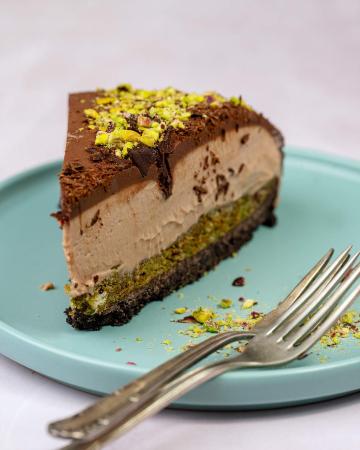 Dubai chocolate cheesecake