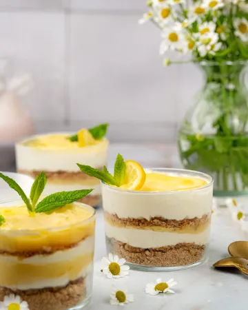 Cheesecake λεμόνι