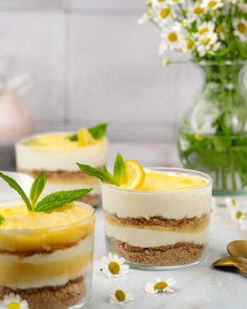 Cheesecake λεμόνι