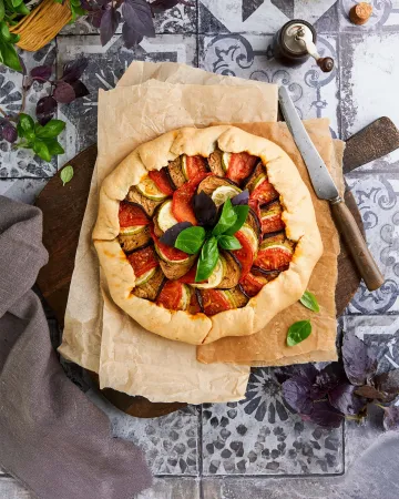 Vegan γκαλέτ με λαχανικά 