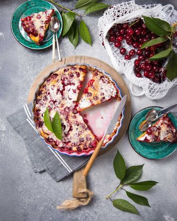 Κλαφουτί (Clafoutis) με κεράσια Συνταγή Κλαφουτί