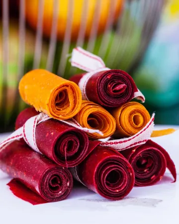 Σπιτικά fruit roll-ups
