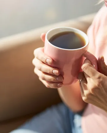 Which medications should you avoid taking before or after coffee?