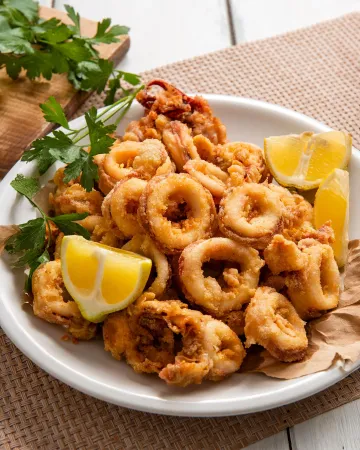 Καλαμαράκια στο air fryer