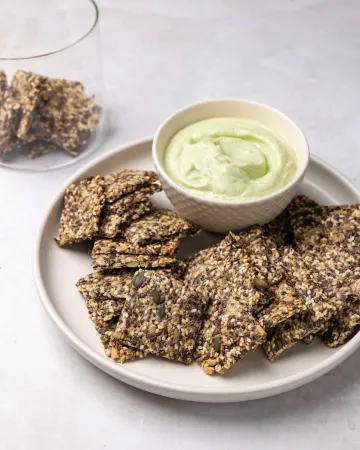 Gluten free κρακεράκια με σπόρους