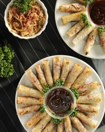Συνταγή για ρολλάκια μουσαχάν (musakhan rolls) από την Παλαιστίνη