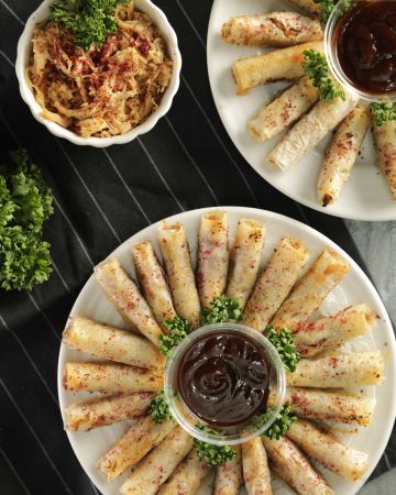 Συνταγή για ρολλάκια μουσαχάν (musakhan rolls) από την Παλαιστίνη