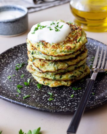 Pancakes με κολοκύθι και πατάτα