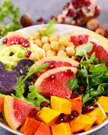 Autumn fruits and vegetables that lower cholesterol and are good for the heart