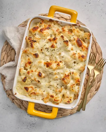 Mac 'n' cheese με κουνουπίδι