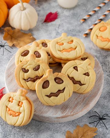 Μπισκότα Halloween γεμιστά