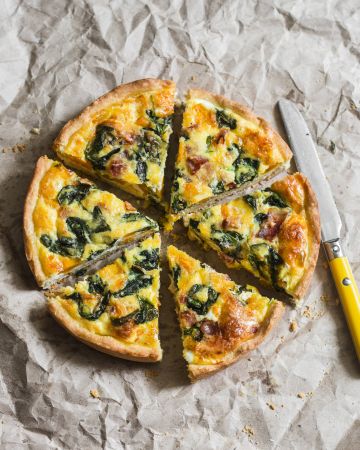 Τάρτα με σπανάκι και κολοκύθα