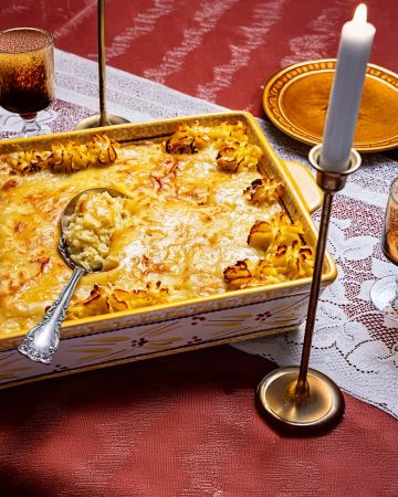 Πουρές πατάτας στο φούρνο