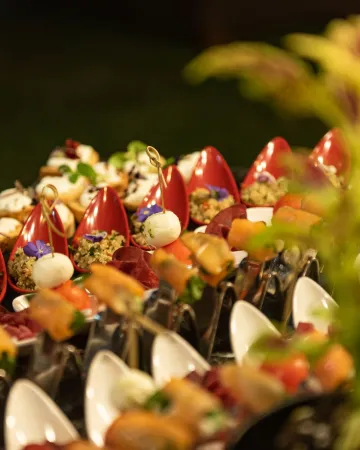 Cocktail food από την Intercatering