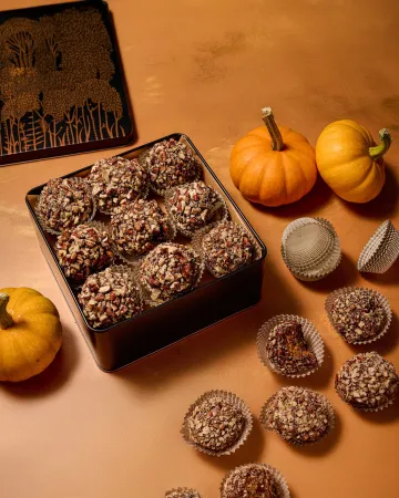 Pumpkin spice τρουφάκια