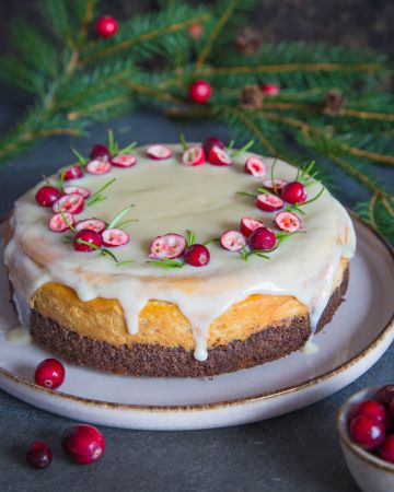 Βασιλόπιτα με σοκολάτα και γλάσο