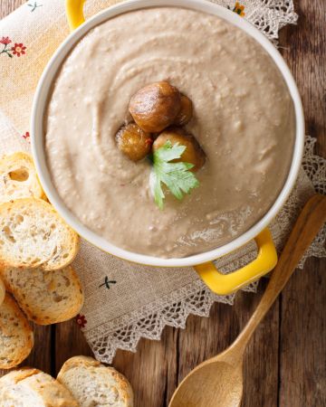 Πουρές κάστανο