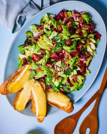 Σαλάτα Waldorf με βινεγκρέτ μηλίτη