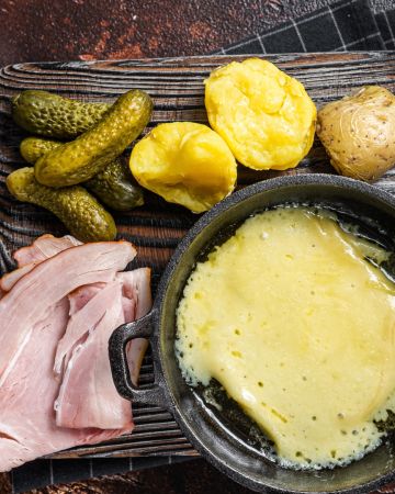  ελβετικό τυρί, ρακλέτ (raclette) 
