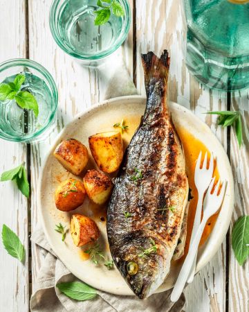 Τσιπούρες στο φούρνο 