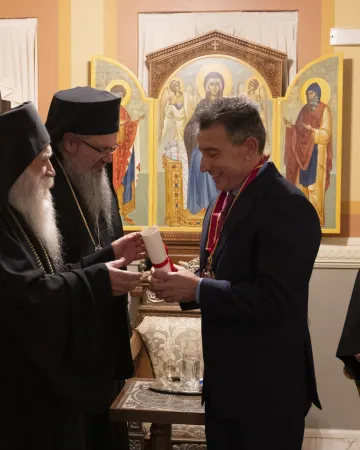 Η Μονή Ξενοφώντος τίμησε τον Δημήτρη Χριστοφιλέα