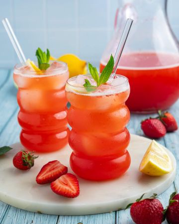 Φραουλάδα με μέλι