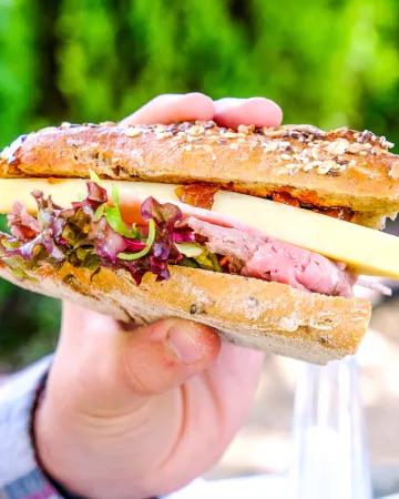 Ploughman’s sandwich